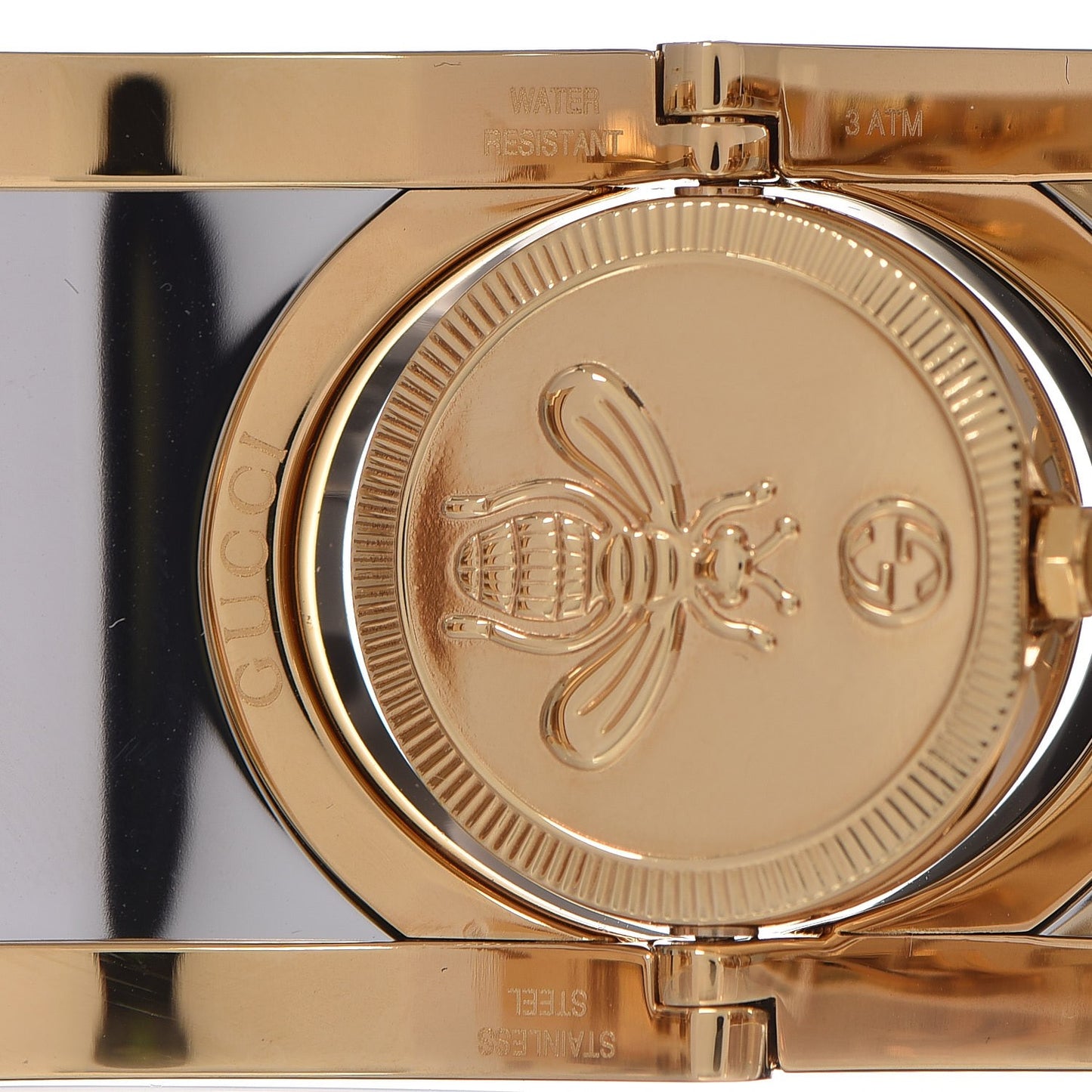 Stainless Steel Canvas 33mm Twirl GG Supreme Blooms Quartz Watch