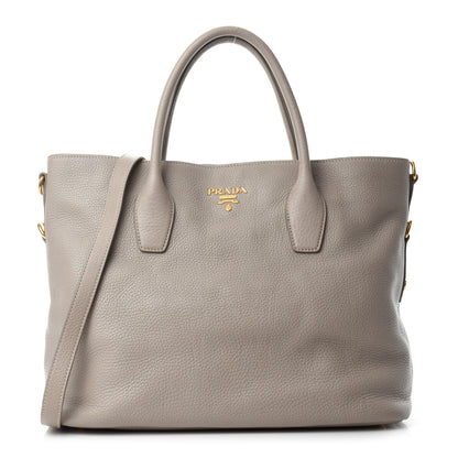 Prada Vitello Daino Tote Pomice 1 of 13