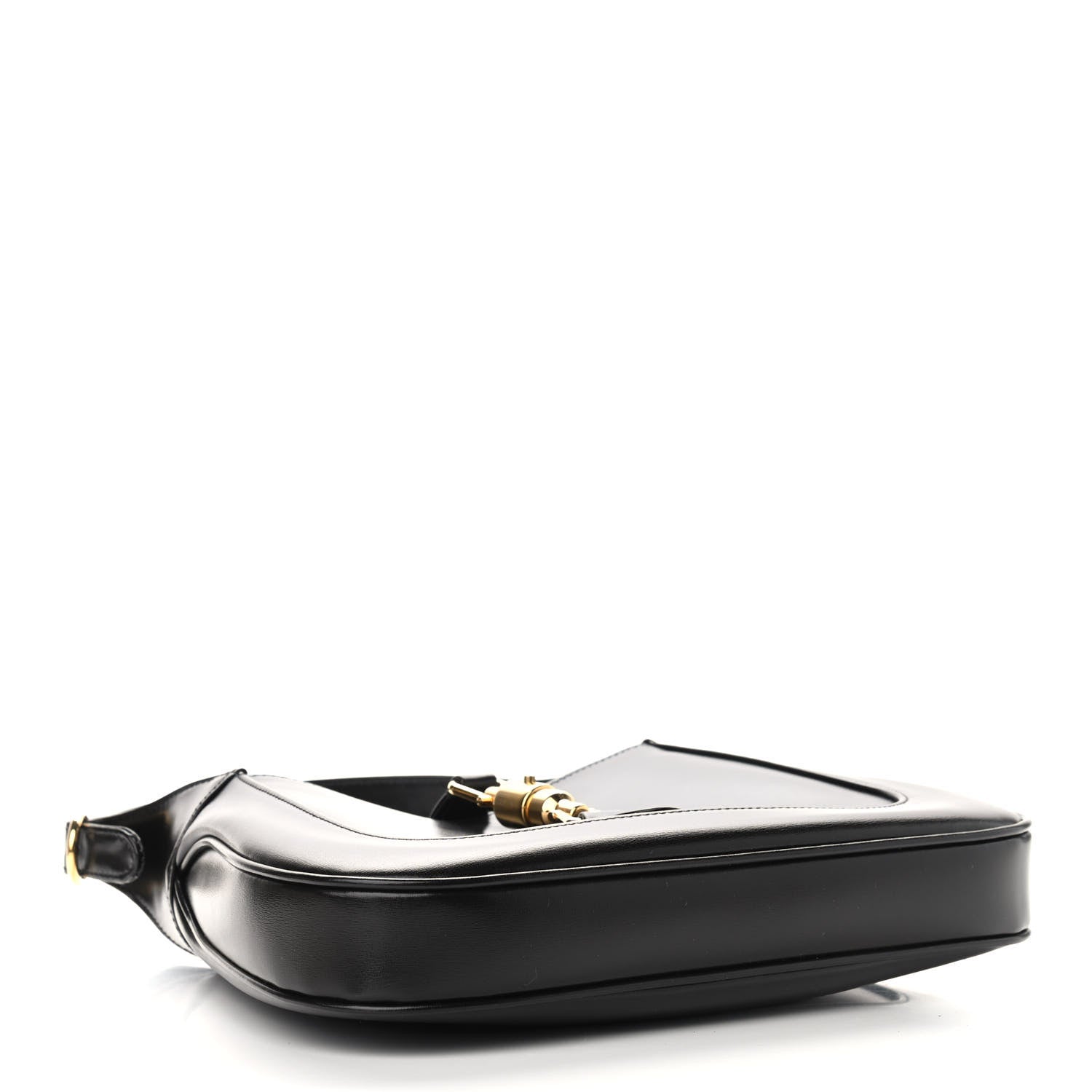 Gucci Boarded Dyana Lux Calfskin Small Jackie 1961 Hobo Black 4 of 11