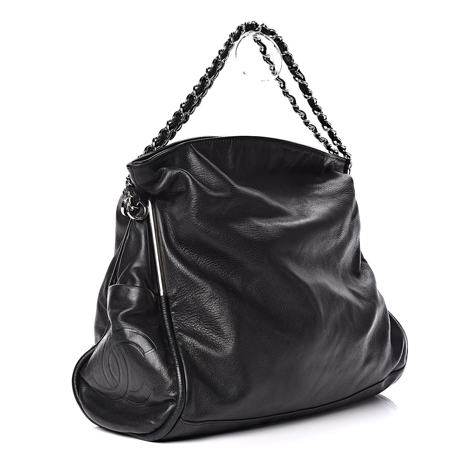 Chanel Lambskin Large Ultimate Soft Tote Black 3 of 11