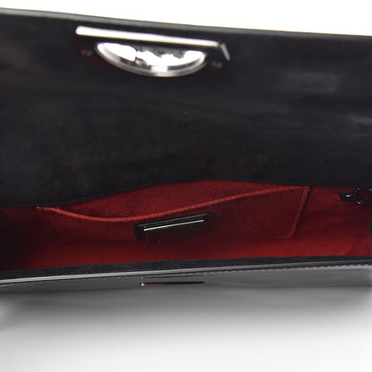 Christian Louboutin Patent Vero Dodat Clutch Black 7 of 10