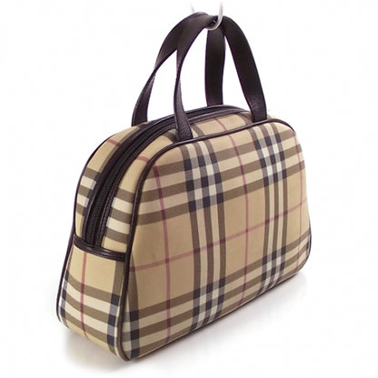 Burberry House Check Classic Plaid Bowler Brown 3 of 9