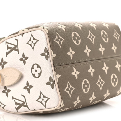 Louis Vuitton Empreinte Monogram Spring in the City Speedy Bandouliere 20 Kaki Beige Cream 9 of 12