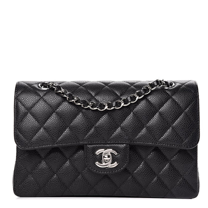 Chanel Caviar Quilted Small Double Flap Black 1 of 10