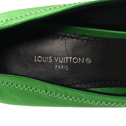 Louis Vuitton Satin Archlight Pumps 36.5 Green 8 of 9