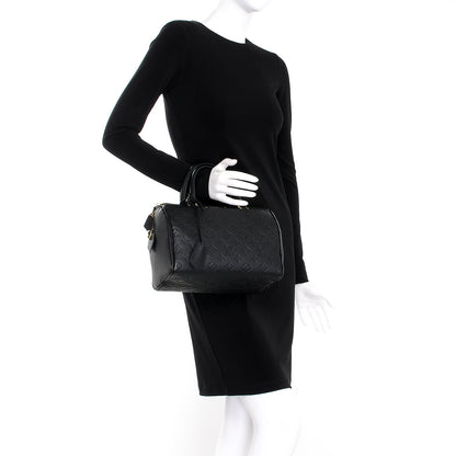 Louis Vuitton Empreinte Speedy Bandouliere 25 NM Black 3 of 12