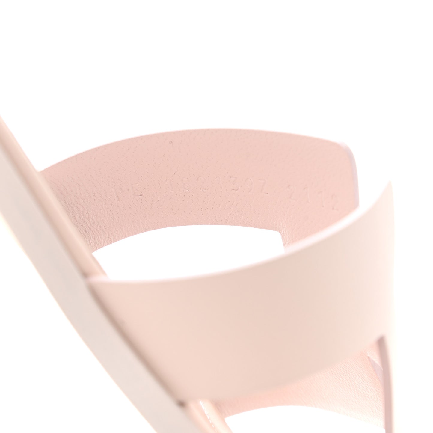 Calfskin Santorini Sandals 38 Rose Petale