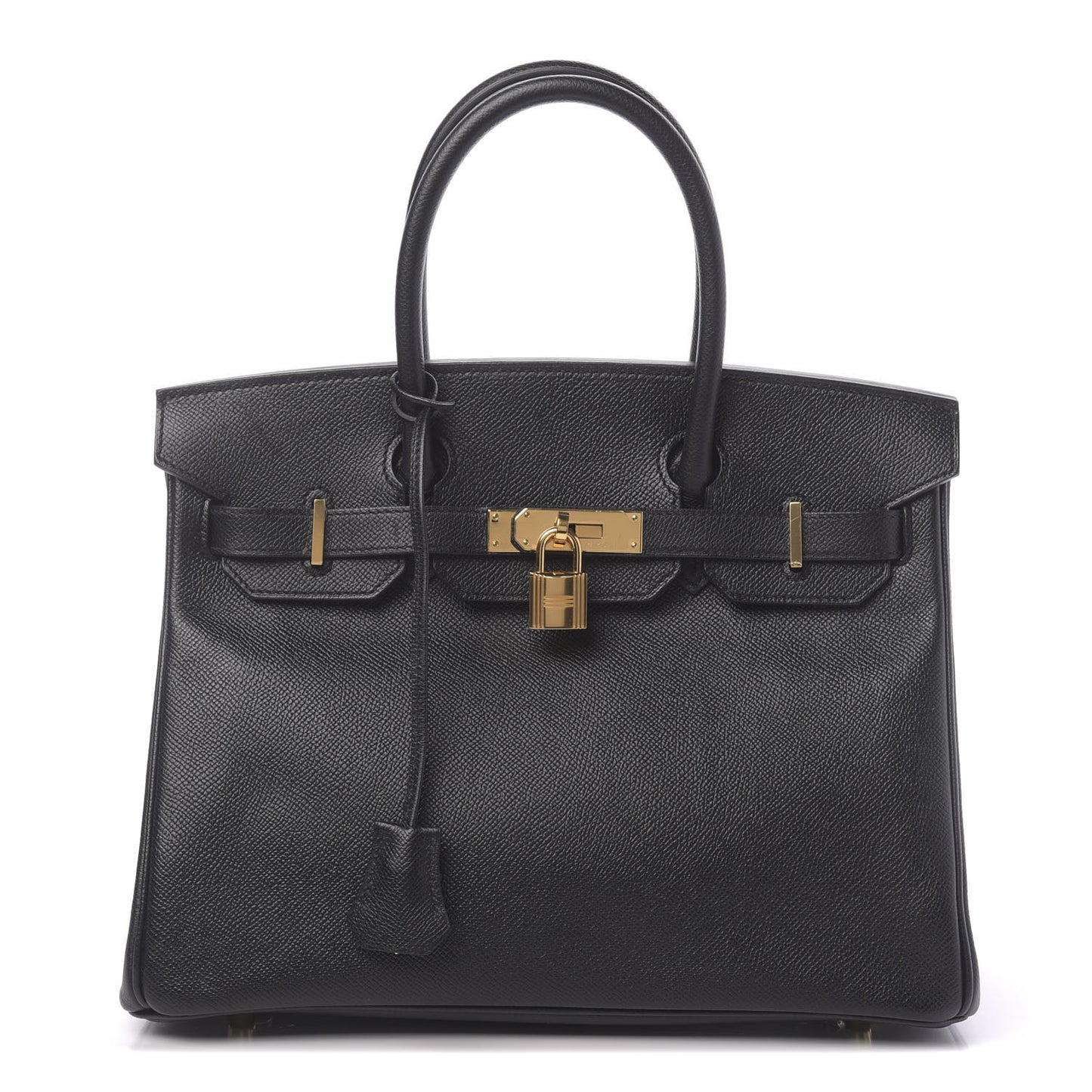 Epsom Birkin 30 Black