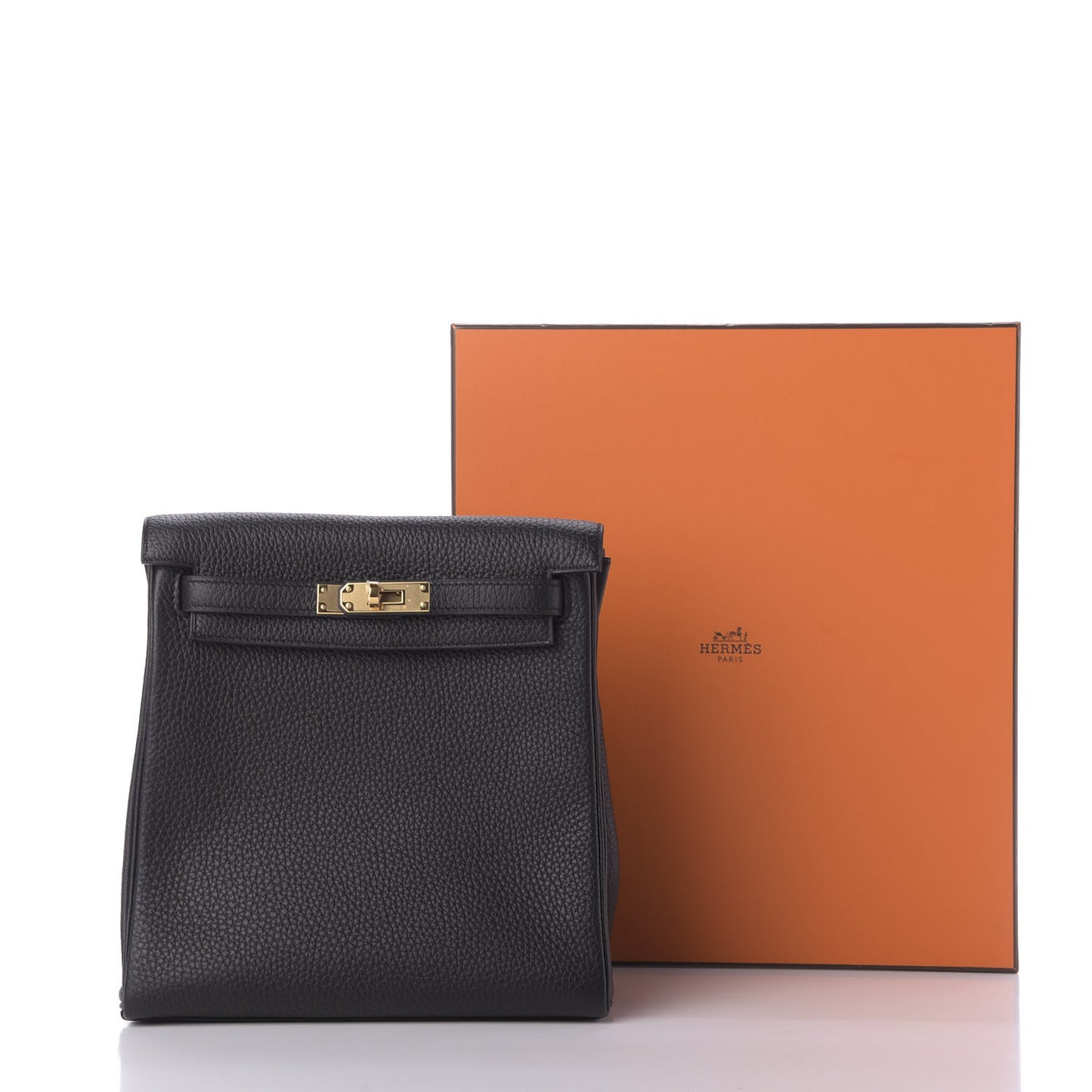 Taurillon Clemence Kelly Ado Backpack Black