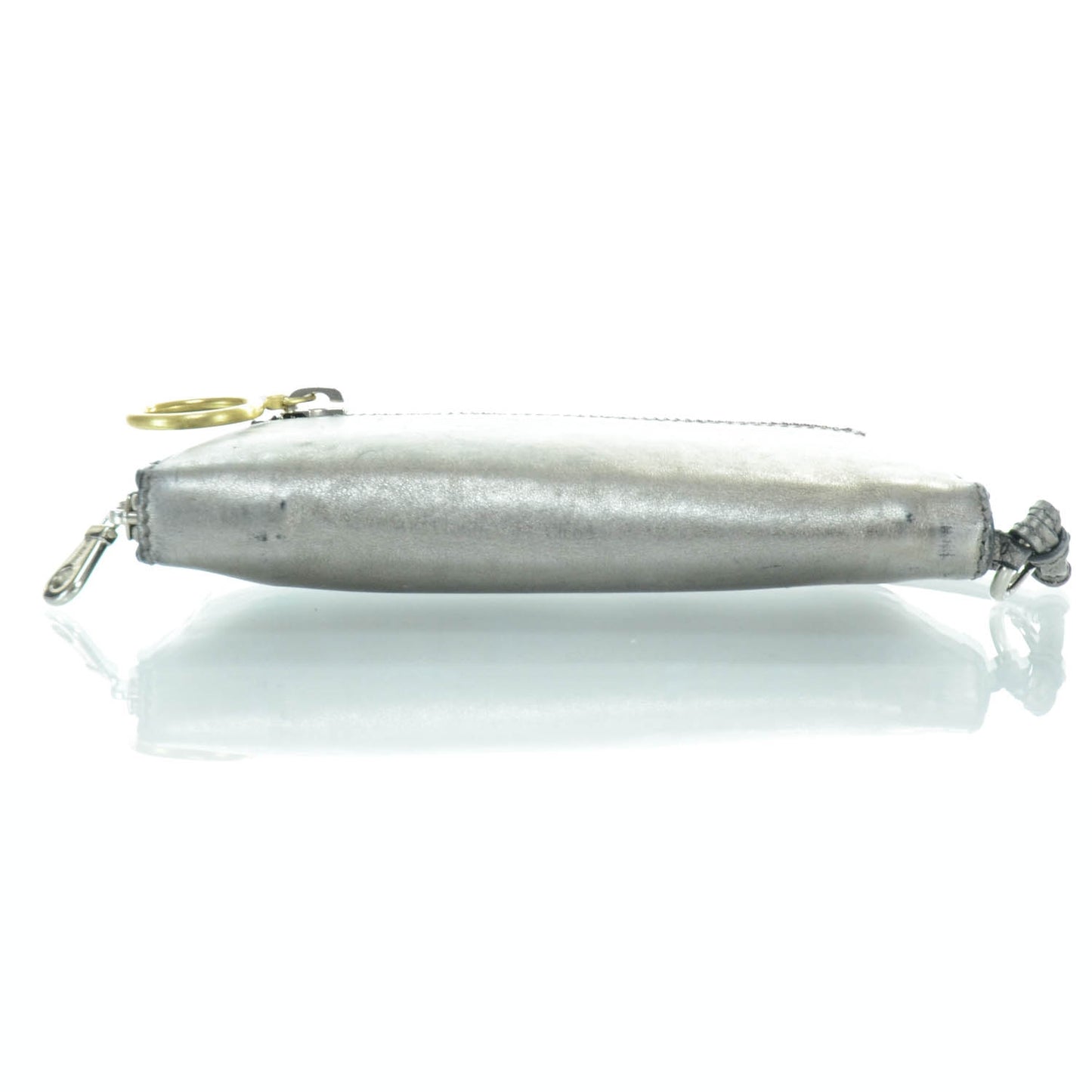 Leather Paddington Wallet Metallic