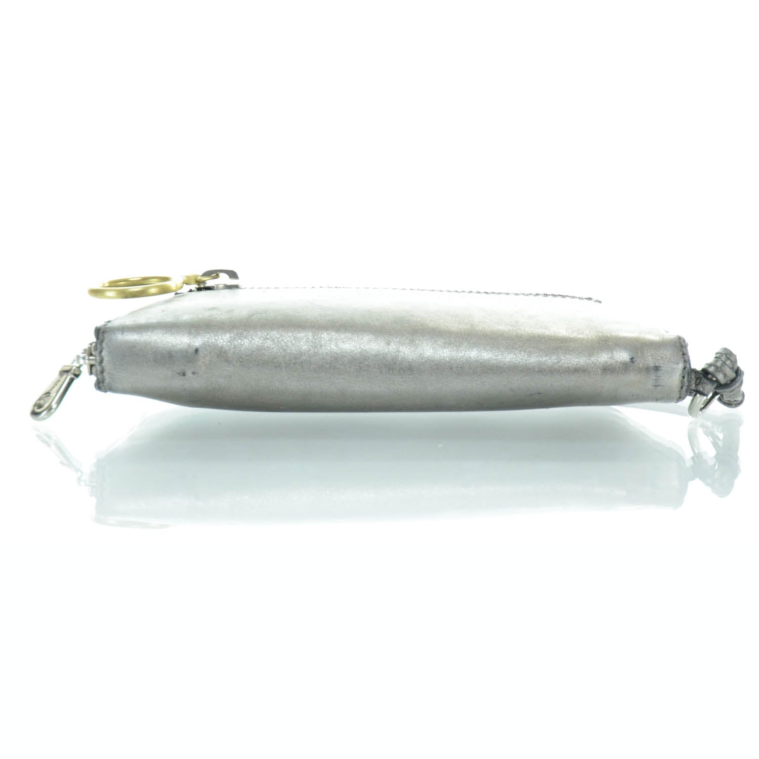Chloe Leather Paddington Wallet Metallic 4 of 6