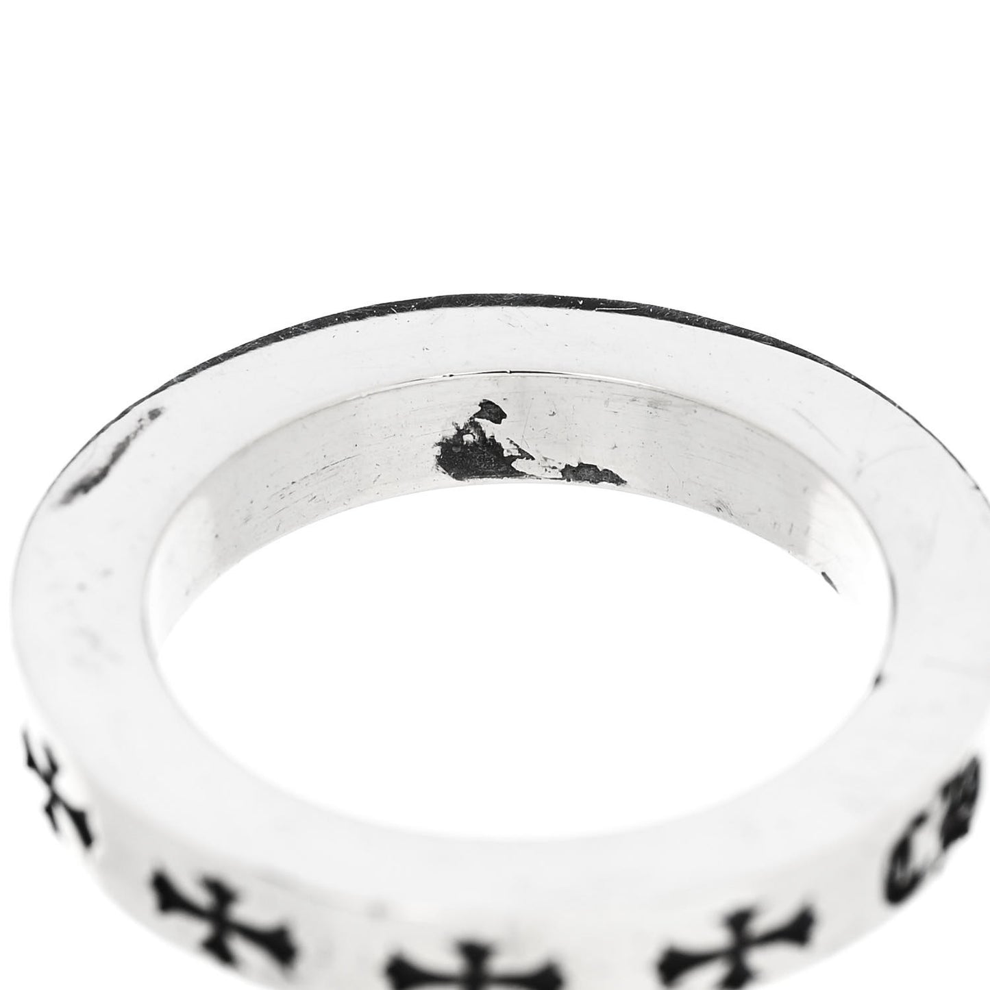 Sterling Silver LA Fck You Spacer Ring 49 5