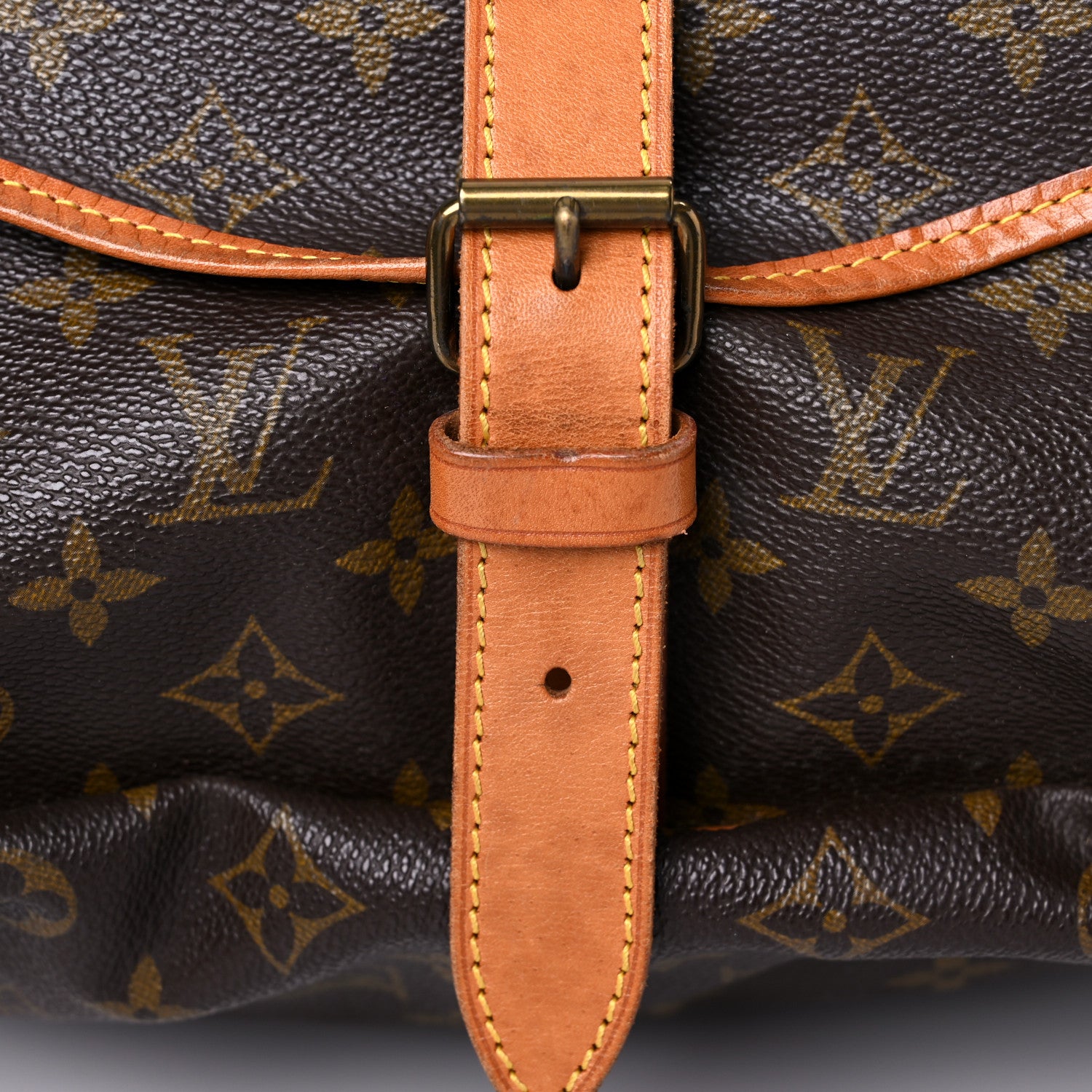 Louis Vuitton Monogram Saumur 35 13 of 34