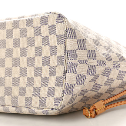 Louis Vuitton Damier Azur Neverfull MM 9 of 13