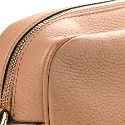 Gucci Pebbled Calfskin Small Soho Disco Bag Camelia 13 of 18