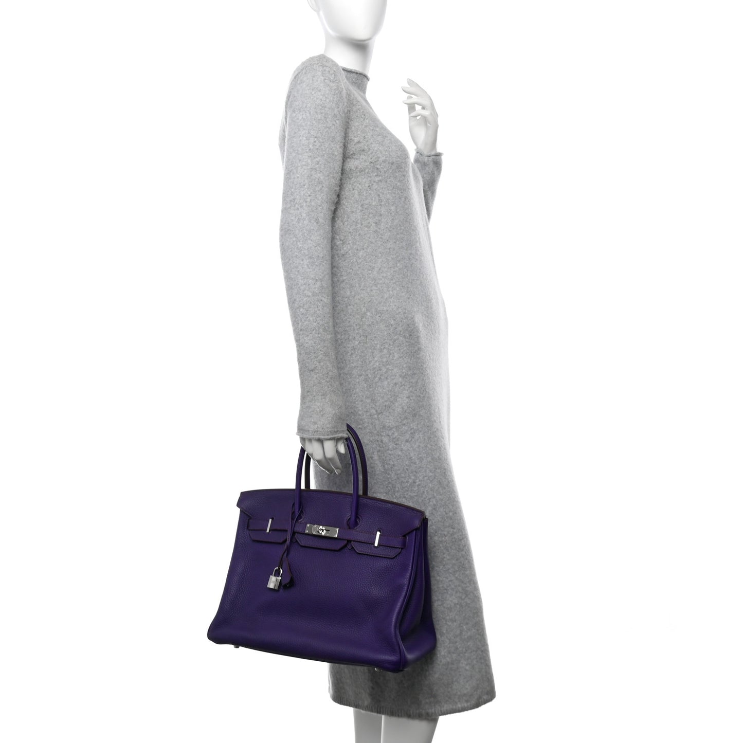 Taurillon Clemence Birkin 35 Iris