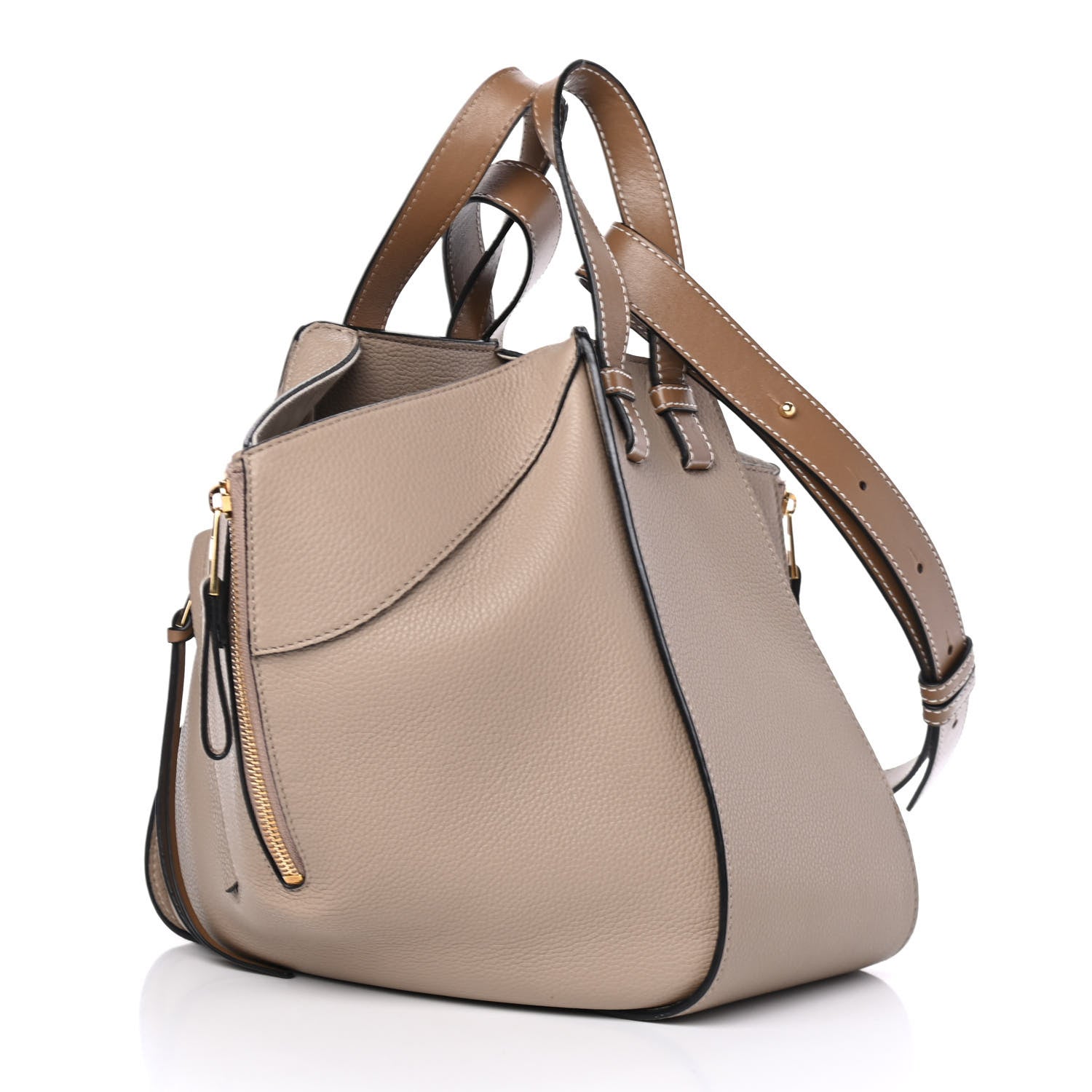 Loewe Calfskin Medium Hammock Shoulder Bag Sand Mink 2 of 4