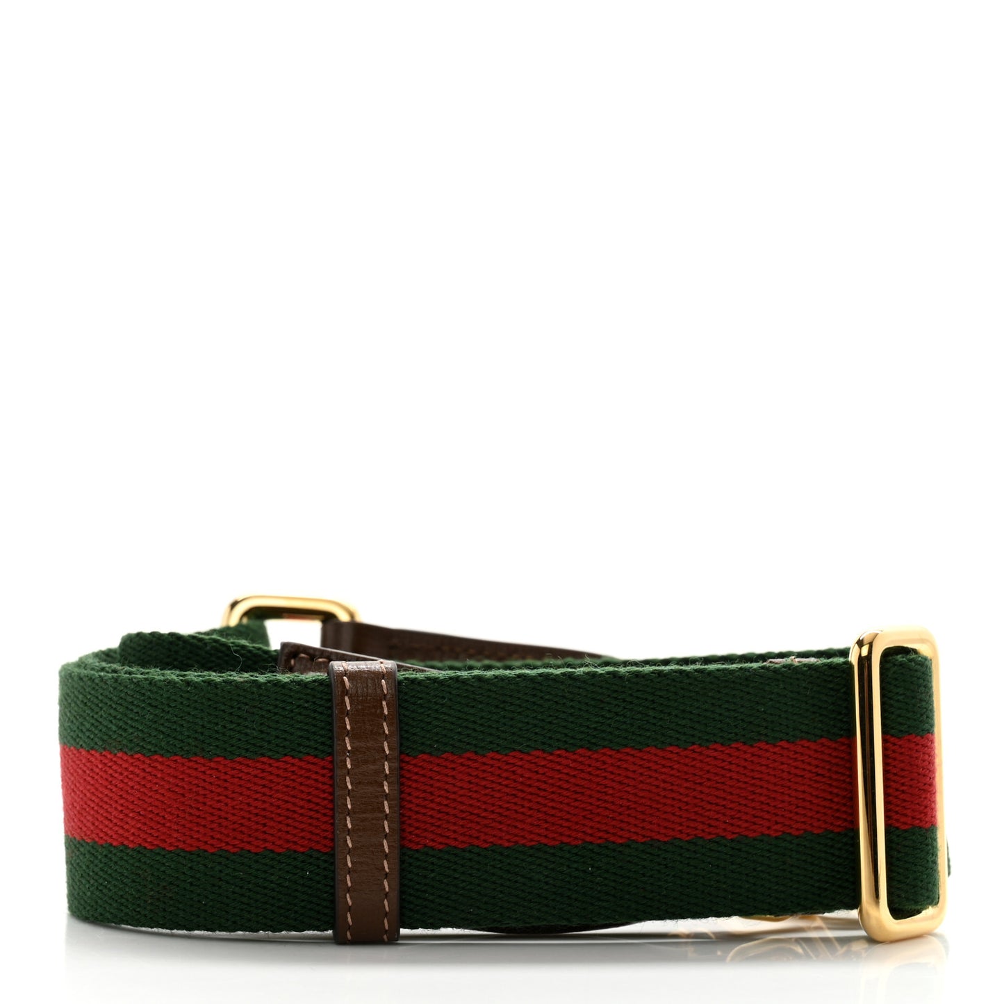 Canvas Web Shoulder Strap Green Red