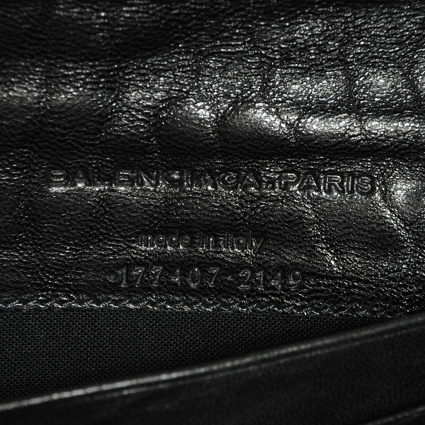 Chevre Money Wallet Black