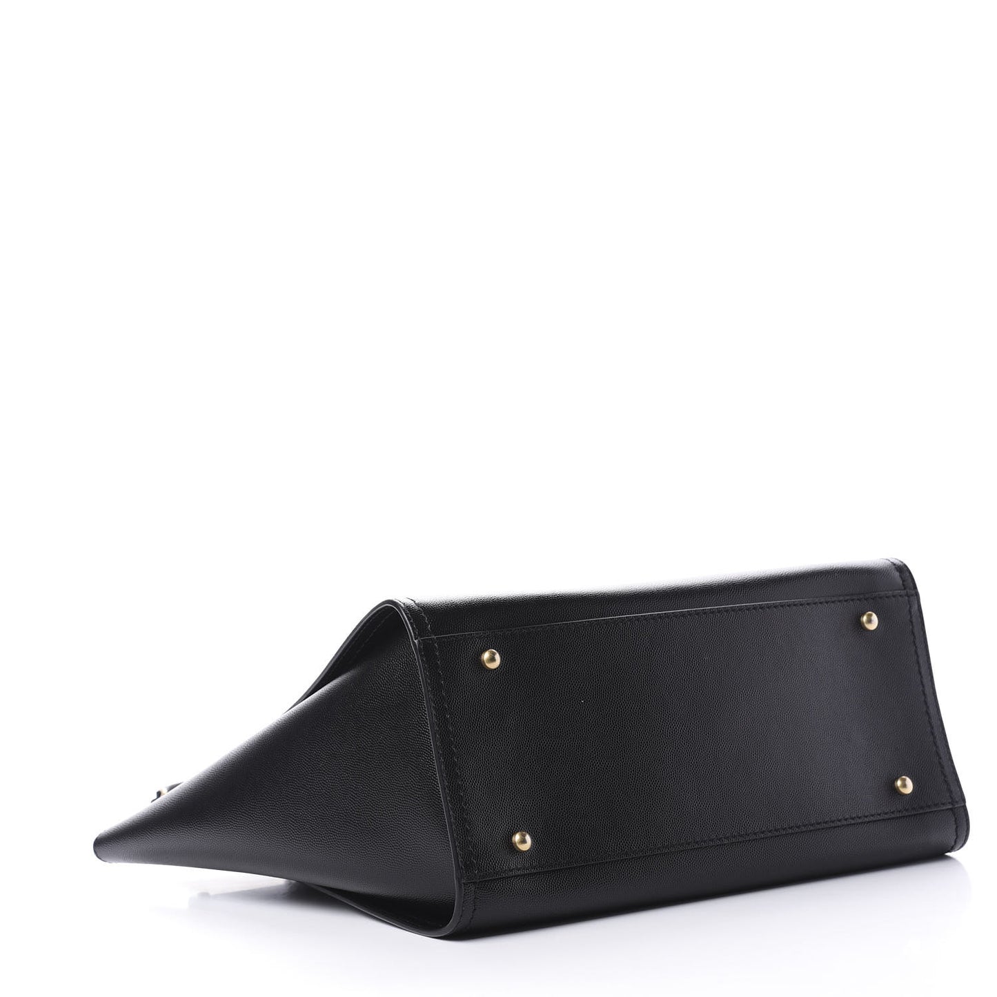 Caviar Small Studded Deauville Tote Black