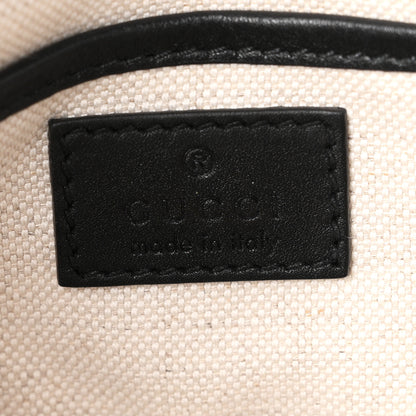 Gucci Arabella Calfskin Horsebit 1955 Shoulder Bag Black 6 of 10