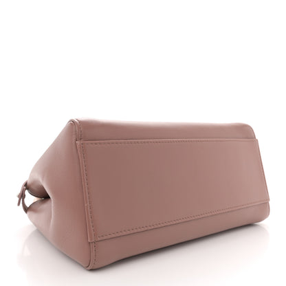 Fendi Nappa Colorblock Mini Peekaboo Iconic Satchel English Rose Plaster Oxigen 4 of 11