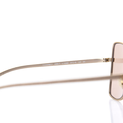 Chanel Metal Butterfly Sunglasses 4263-T Gold Pink 5 of 7