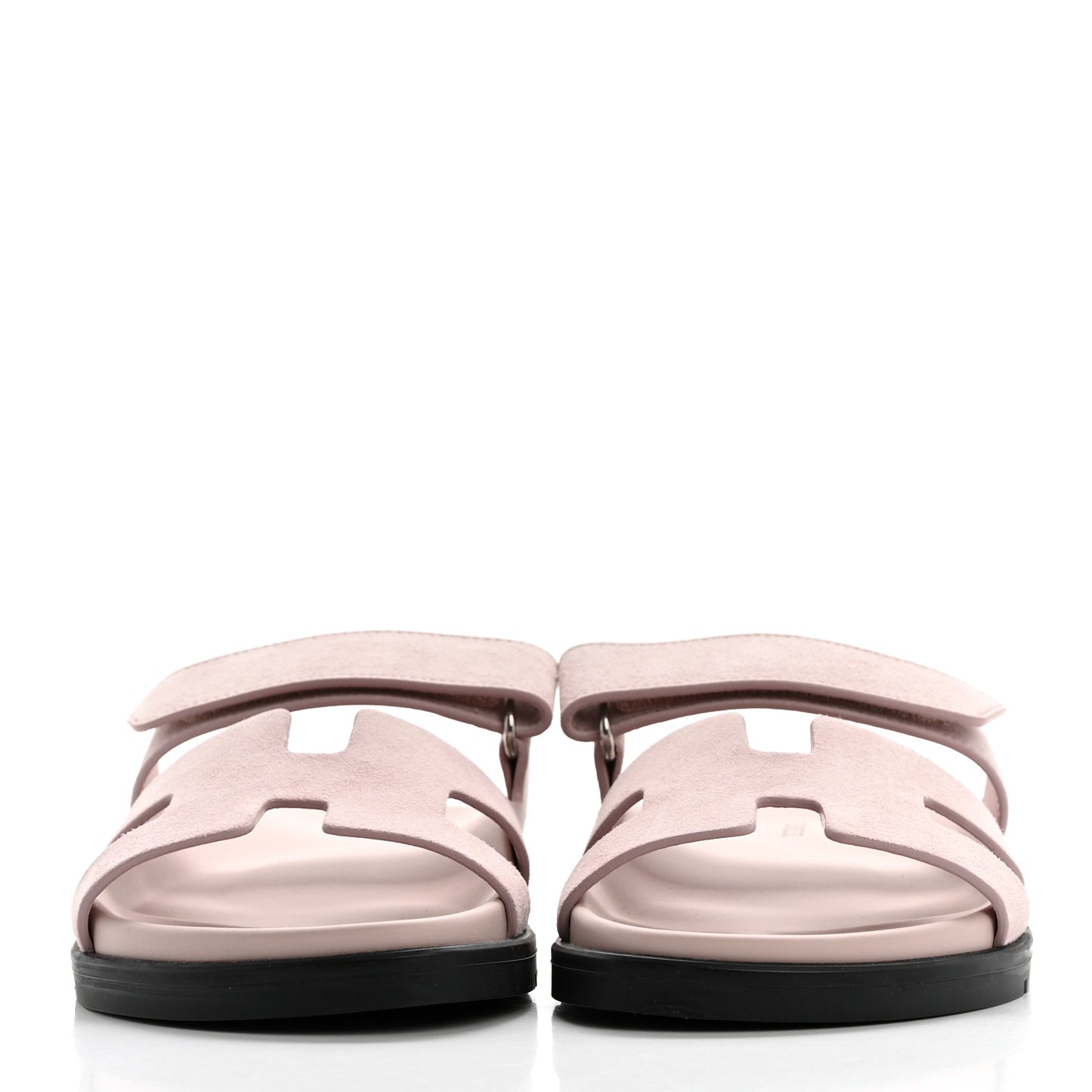 Suede Goatskin Womens Chypre Sandals 36 Rose Porcelaine