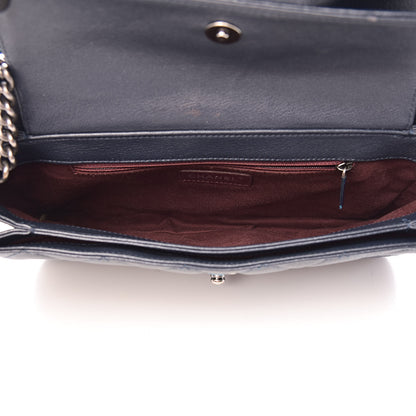 Chanel Goatskin Quilted Large Perfect Edge Flap Navy 5 of 20