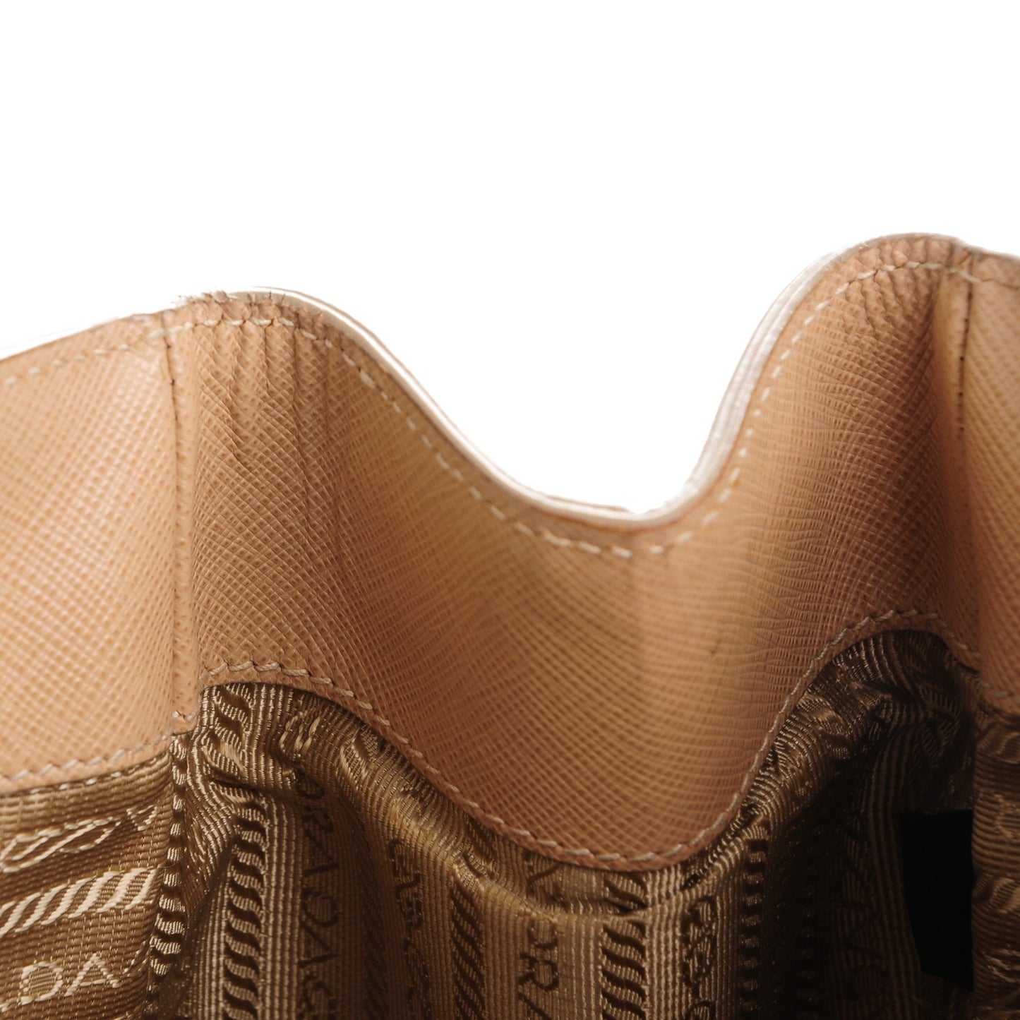 Saffiano Lux Large Tote Sabbia