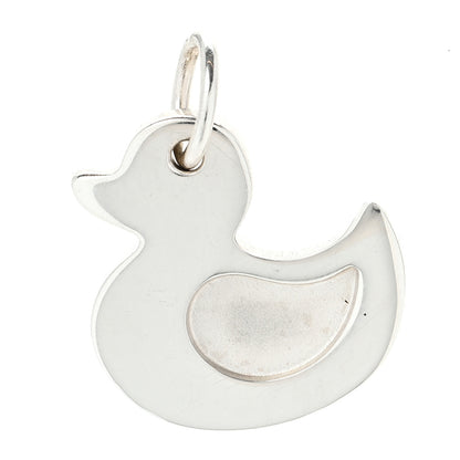 Tiffany Sterling Silver Lucky Duck Charm 1 of 4