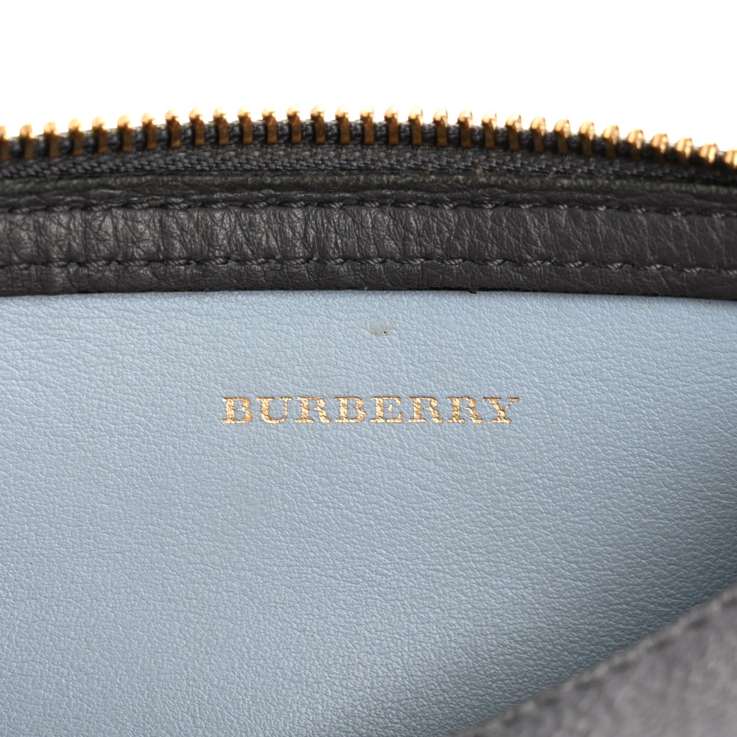 Calfskin The Barrel Bag Charcoal Grey