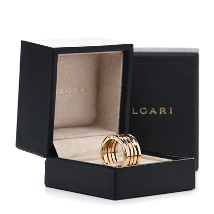Bulgari 18K Yellow Gold B.Zero1 Four-Band Ring 56 7.5 7 of 7