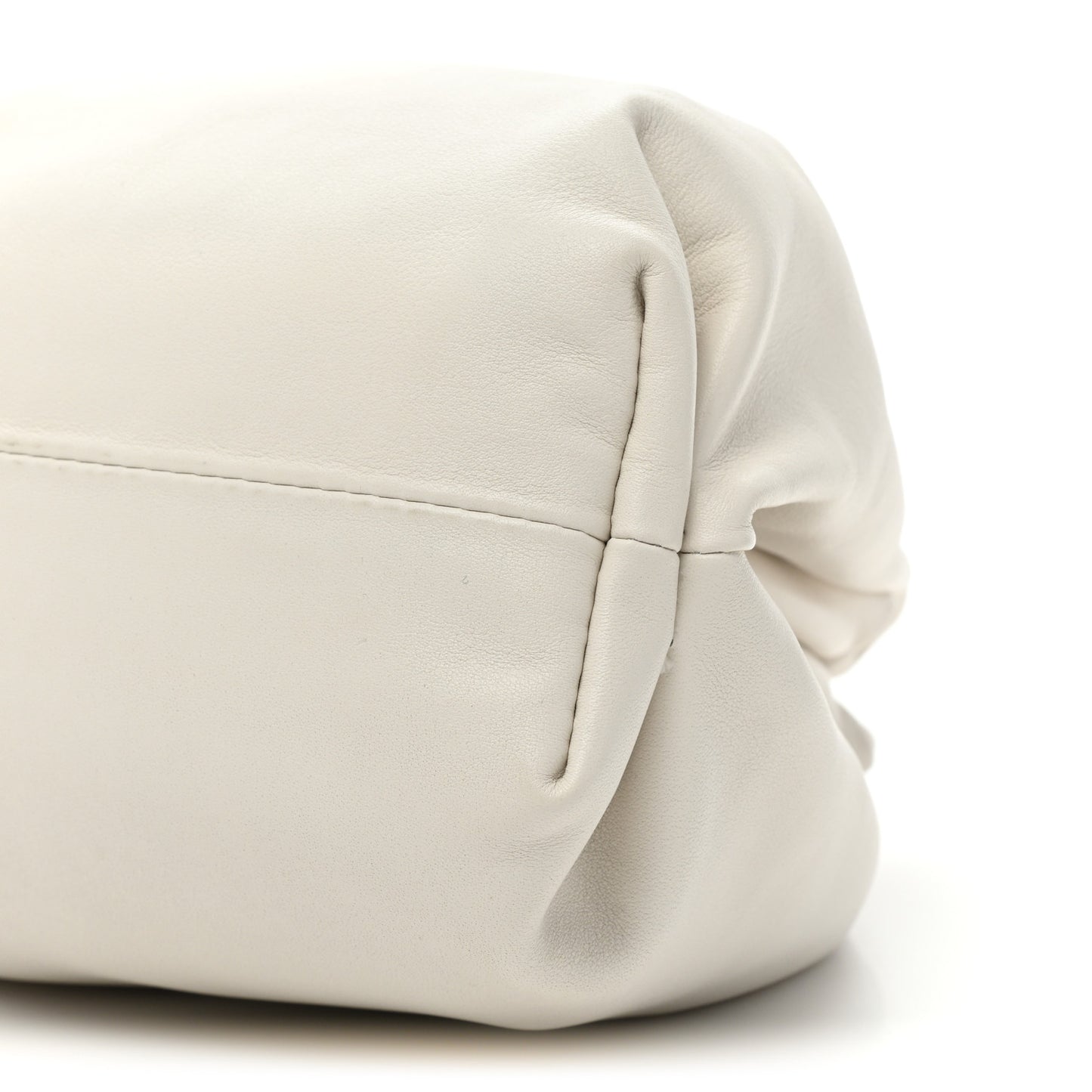 Calfskin Teen Pouch White