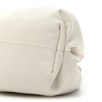 Bottega Veneta Calfskin Teen Pouch White 7 of 9