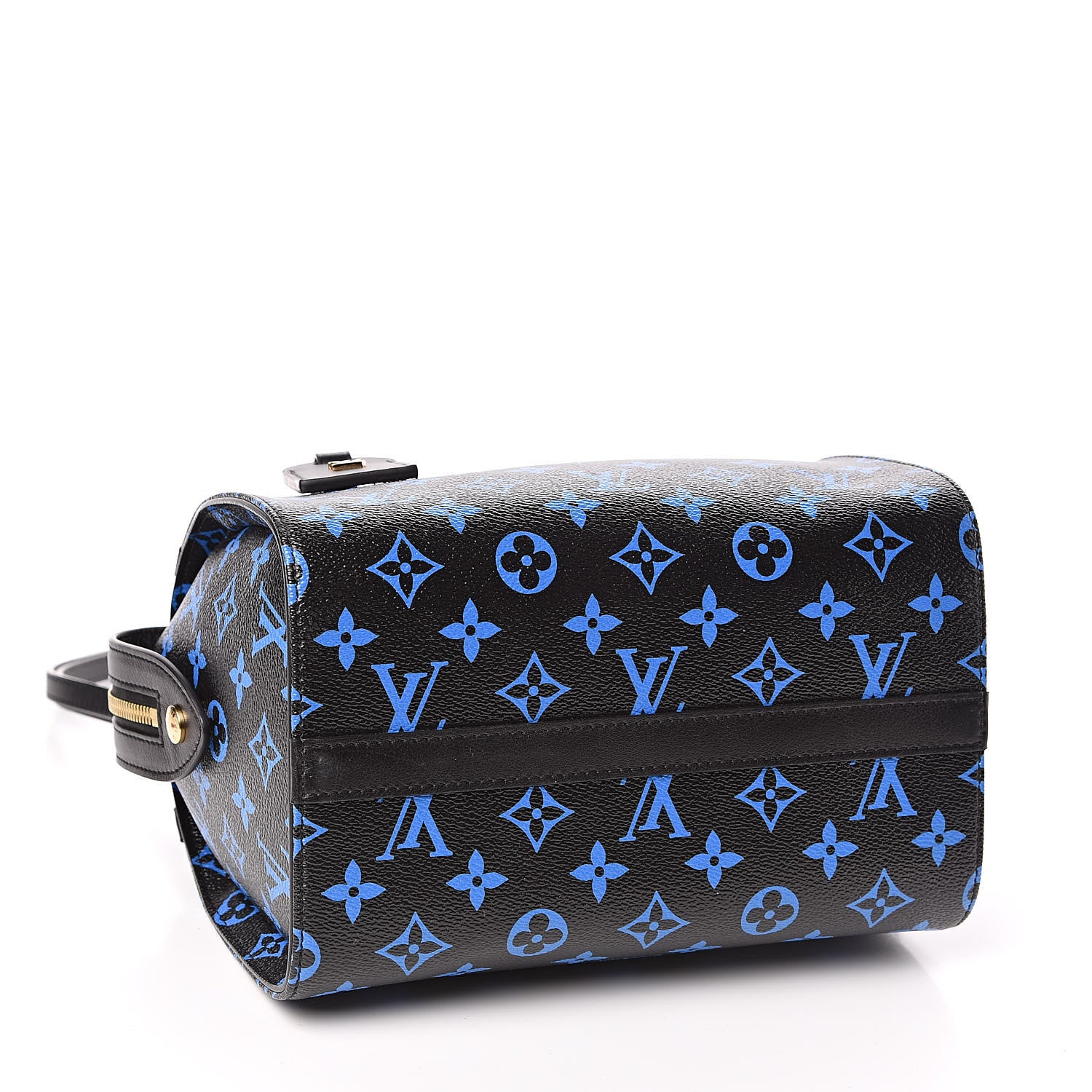 Louis Vuitton Colored Monogram Speedy Amazon PM Blue Black 4 of 9