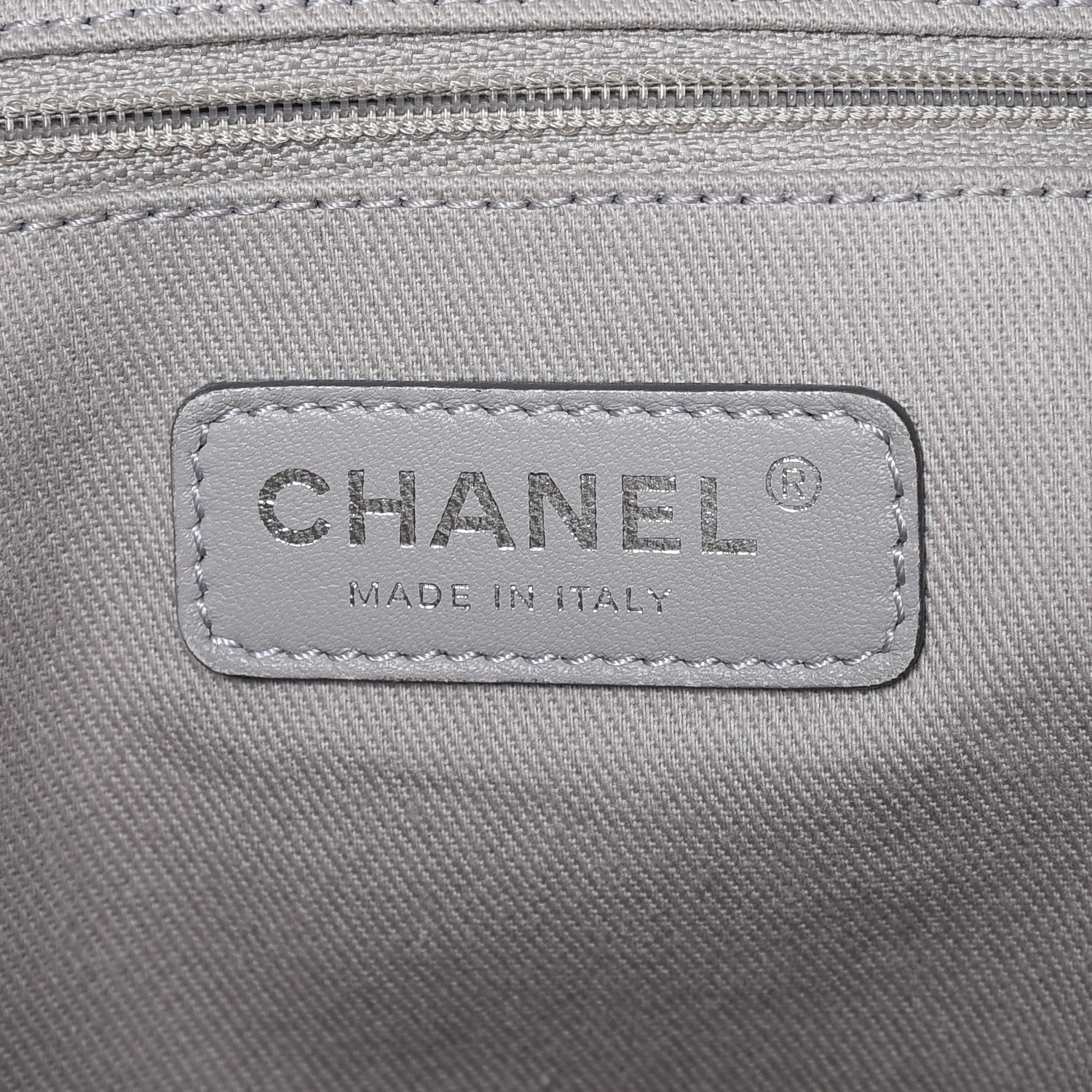 Chanel Glazed Calfskin Small Deauville Tote Black 6 of 7