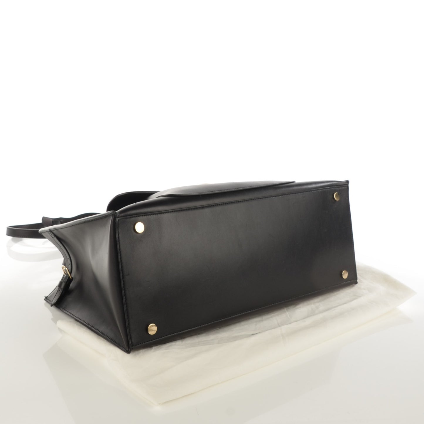 Calfskin Padlock Work S Black