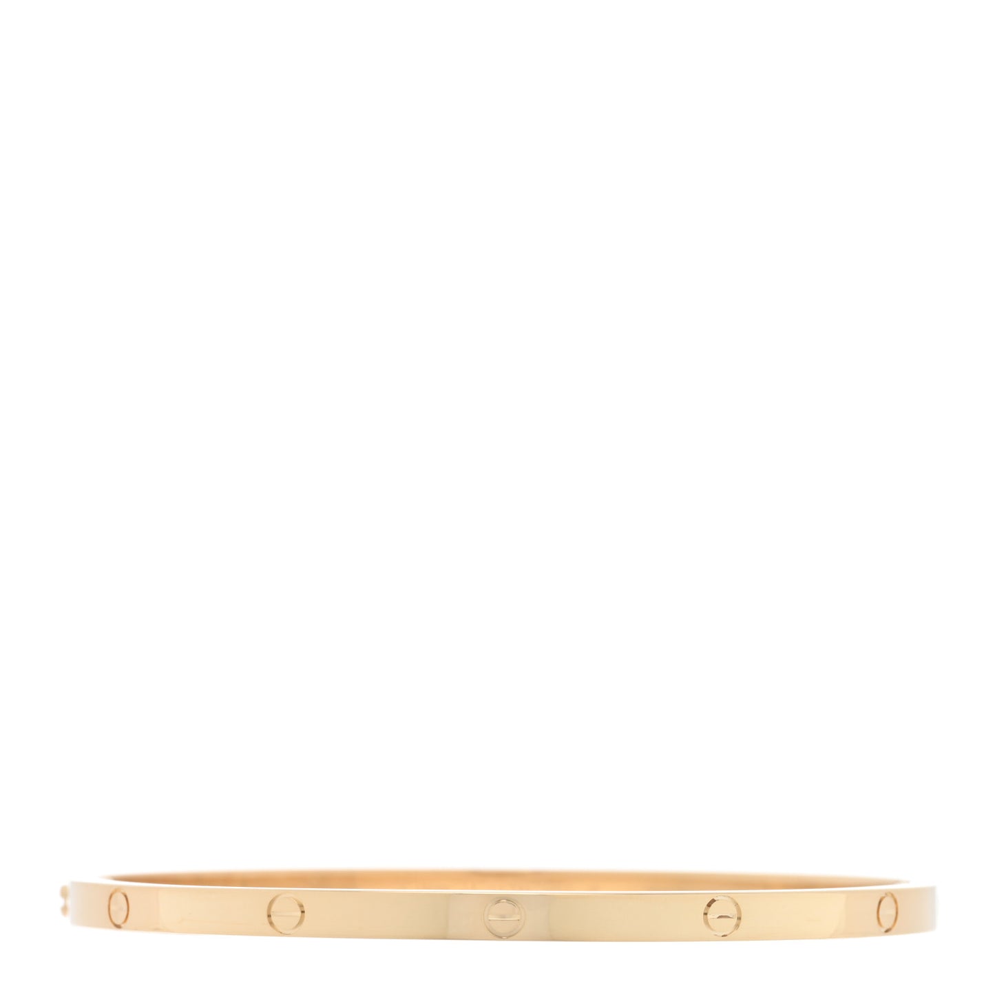 18K Yellow Gold Small LOVE Bracelet 18