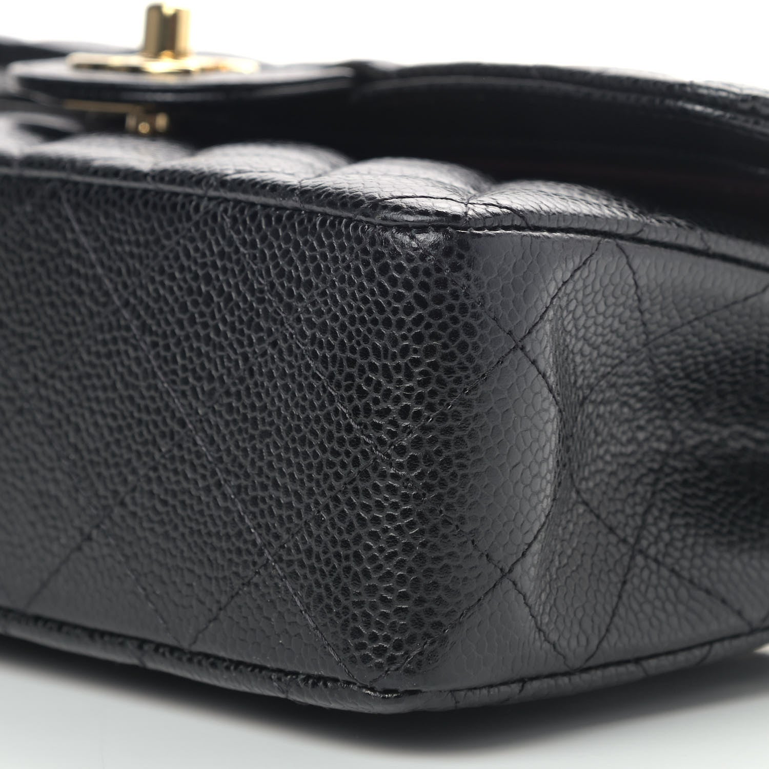Chanel Caviar Quilted Small Double Flap Black 9 of 9