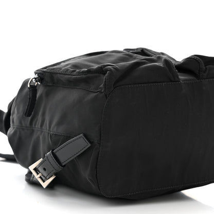 Prada Tessuto Nylon Saffiano Small Backpack Black 9 of 10