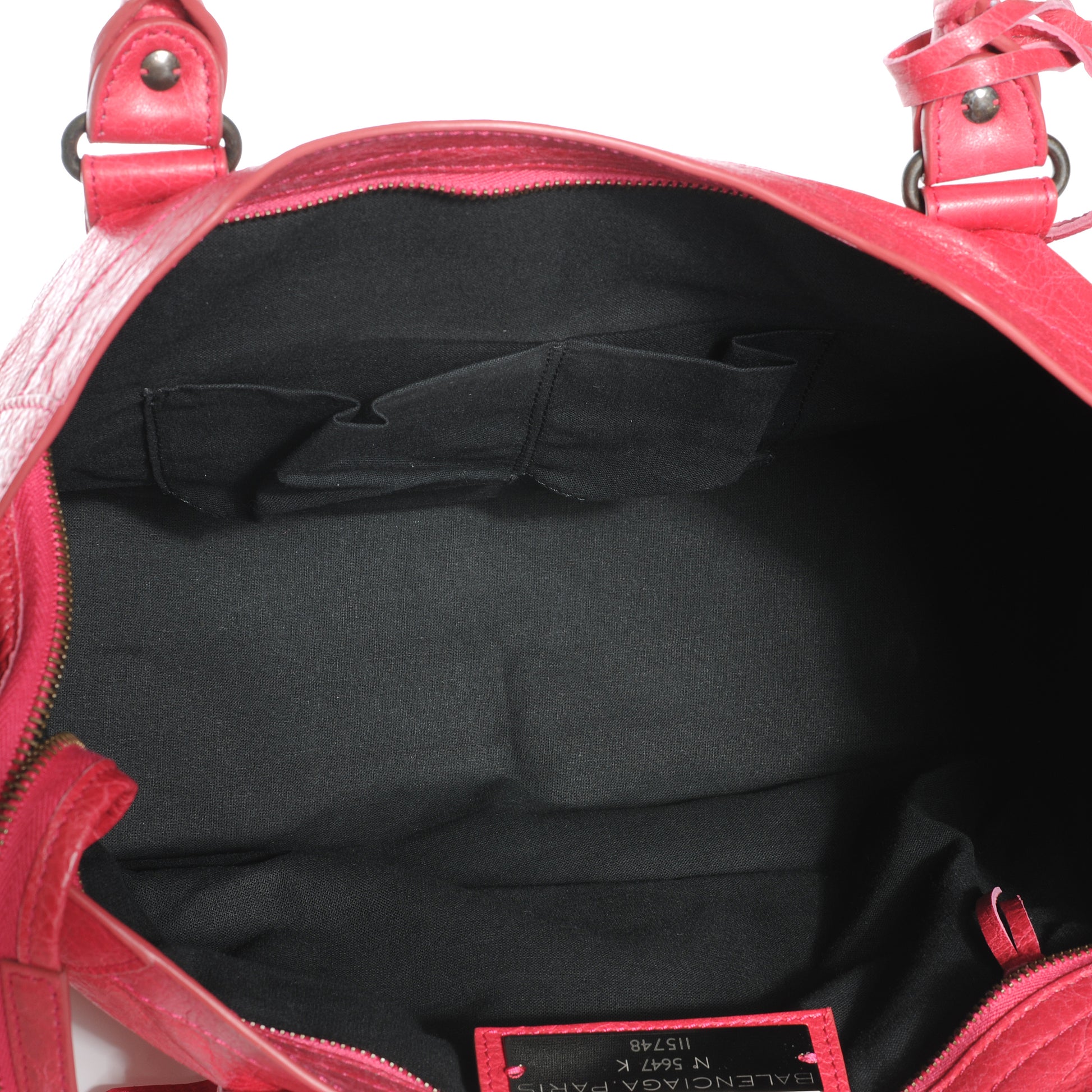 Balenciaga Agneau City Rose Thulian 10 of 10