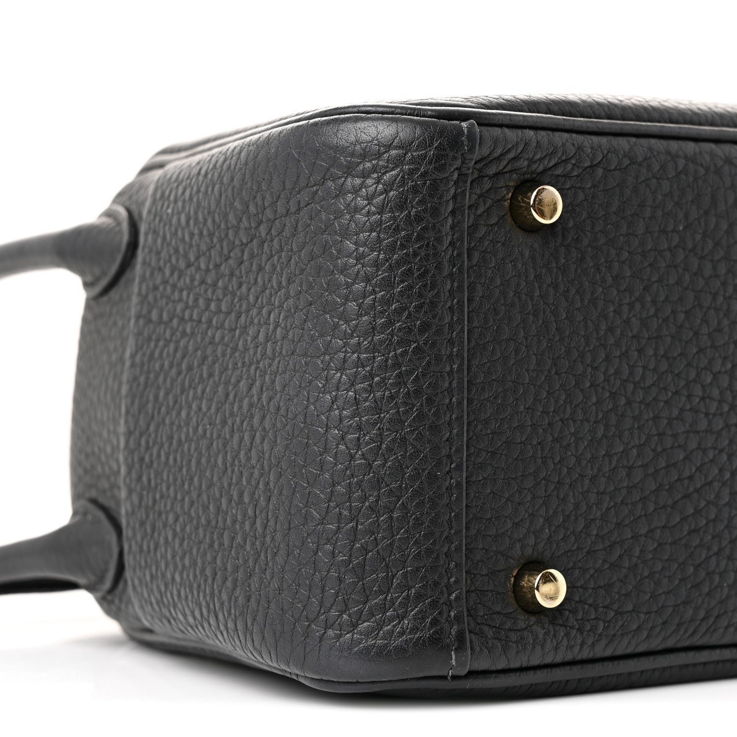 Hermes Taurillon Clemence Mini Lindy 20 Black 9 of 11