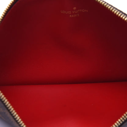 Louis Vuitton Damier Ebene Felicie Chain Wallet Zippered Insert 5 of 9