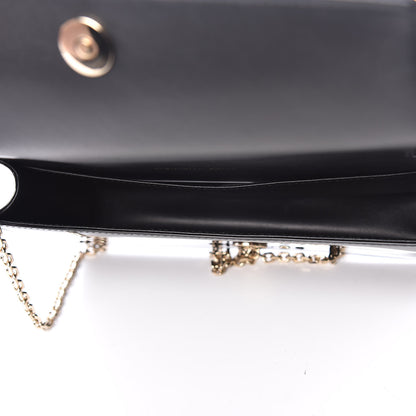 Christian Dior Patent Cannage Lady Dior Convertible Clutch Black 6 of 13