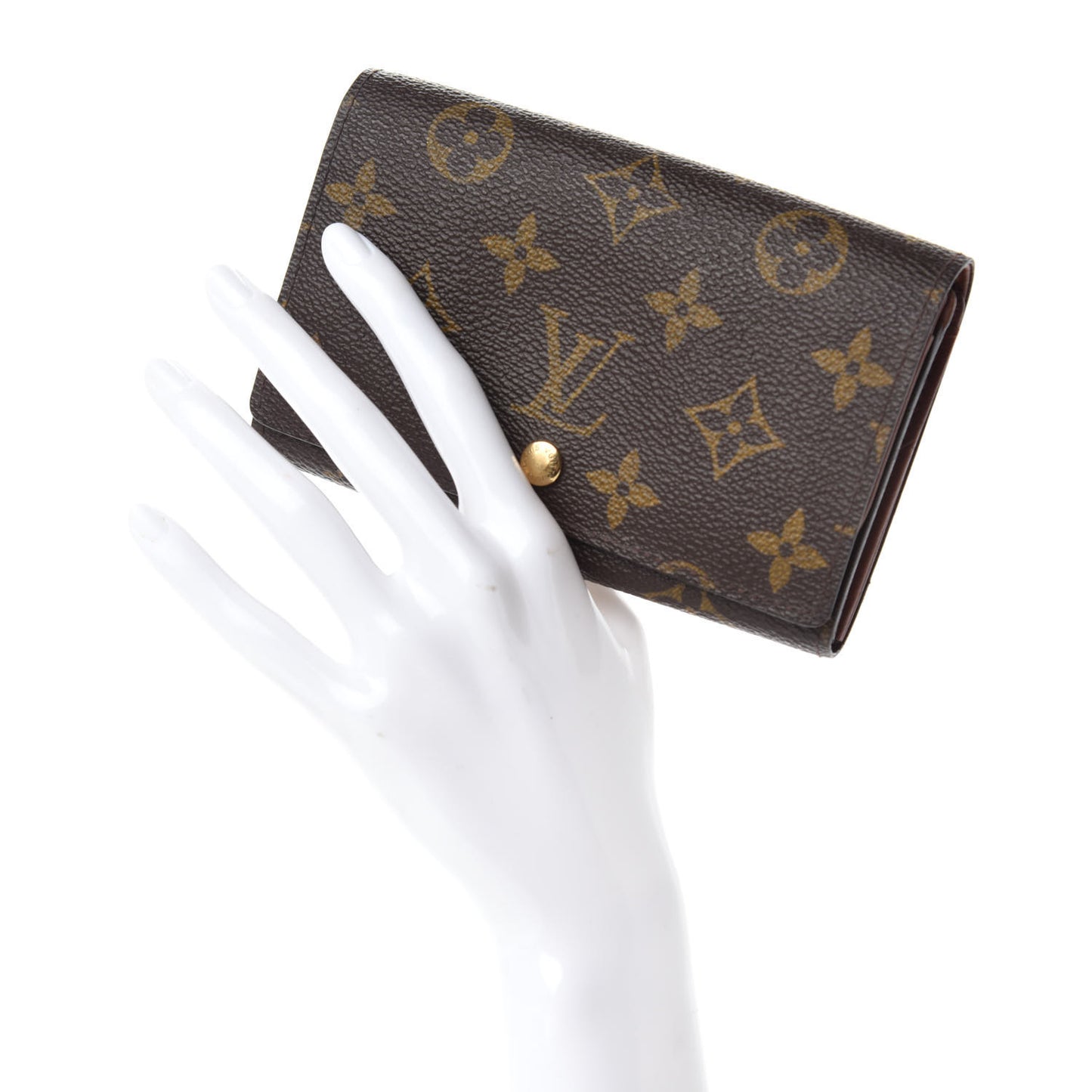 Monogram Porte-Monnaie Billets Tresor Wallet
