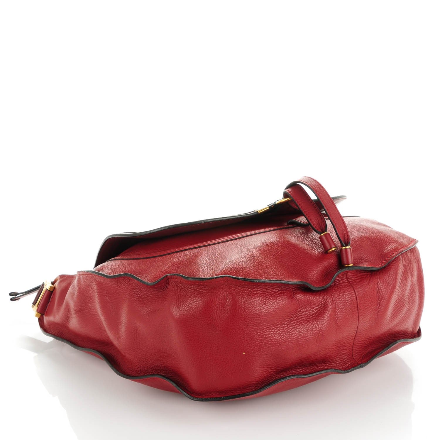 Chloe Calfskin Large Marcie Hobo Garnet 4 of 7