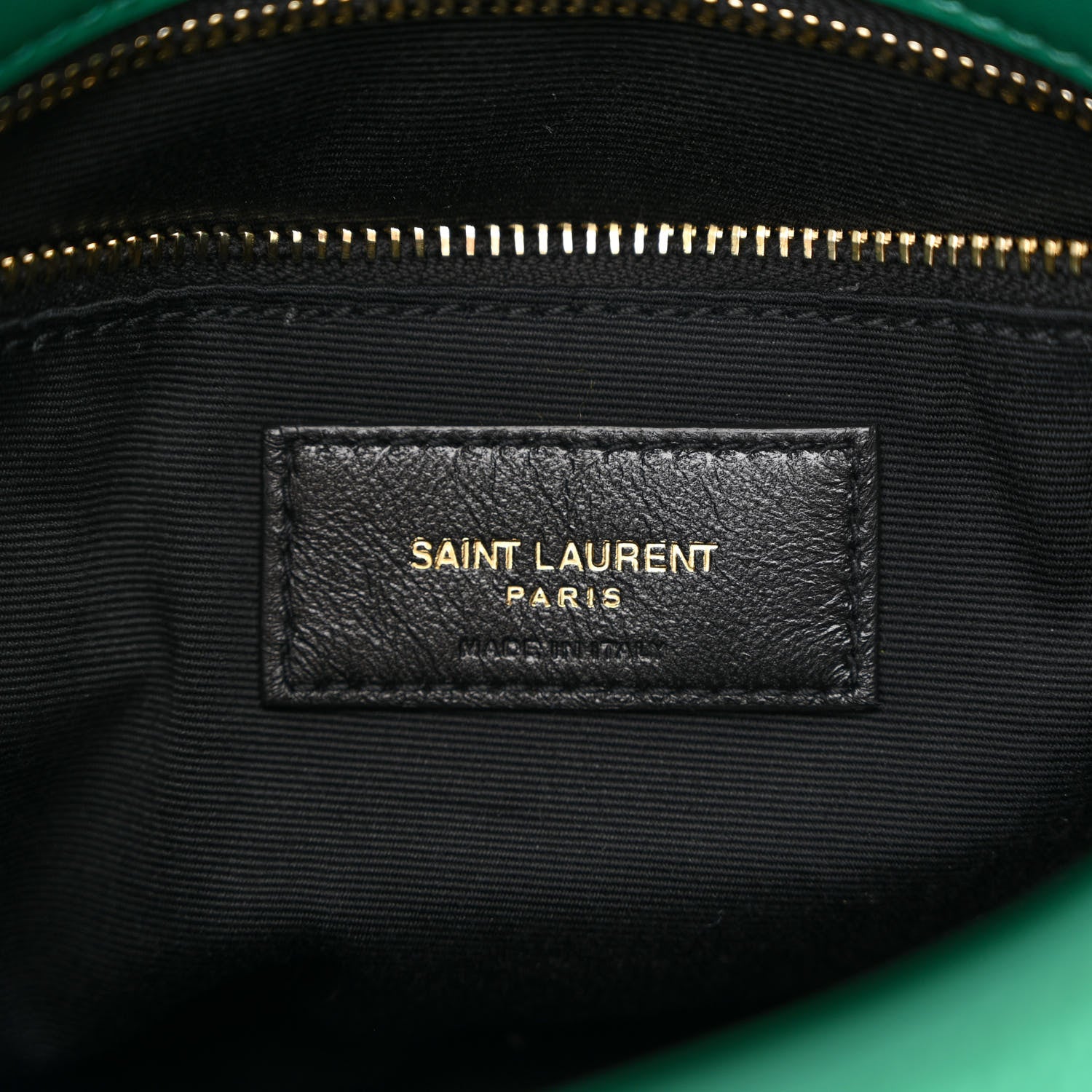 Saint Laurent Canvas Quilted Toy Loulou Puffer Monogram Chain Satchel Basil 6 of 10