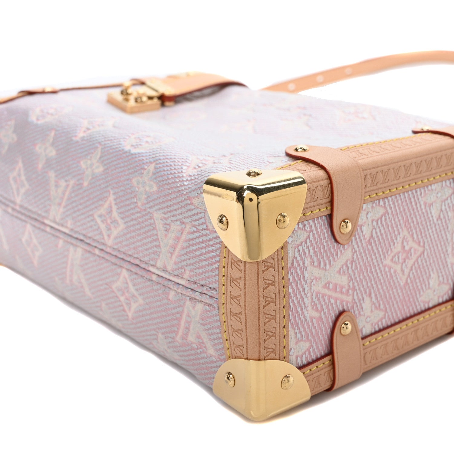 Louis Vuitton Monoglam Side Trunk Rose 8 of 8