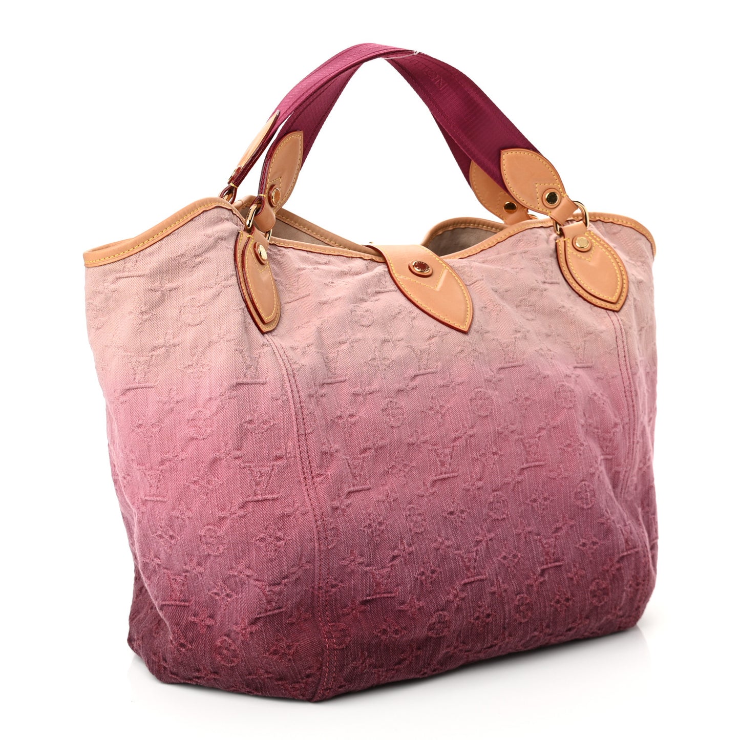 Denim Quilted Monogram Sunbeam Rouge Fauviste